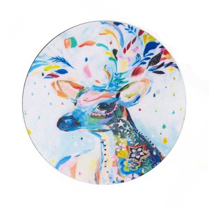 ماوس پد دایره‌ای مدل DEER NU43